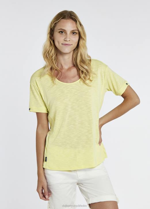 cloyne kortärmad topp 4VXX152 Kläder citrus- Dubarry kvinnor
