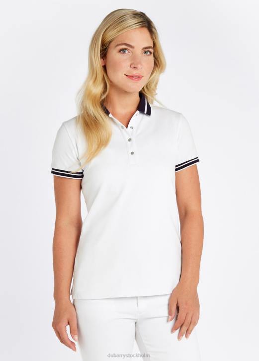 parkmore polo 4VXX819 Kläder vit Dubarry kvinnor