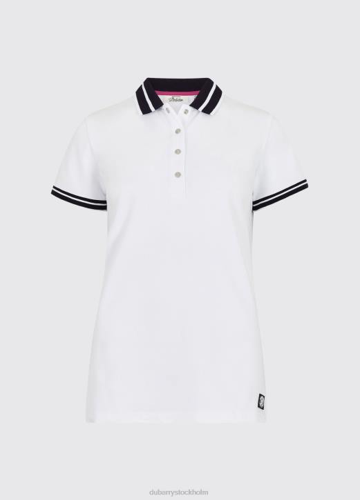 parkmore polo 4VXX819 Kläder vit Dubarry kvinnor