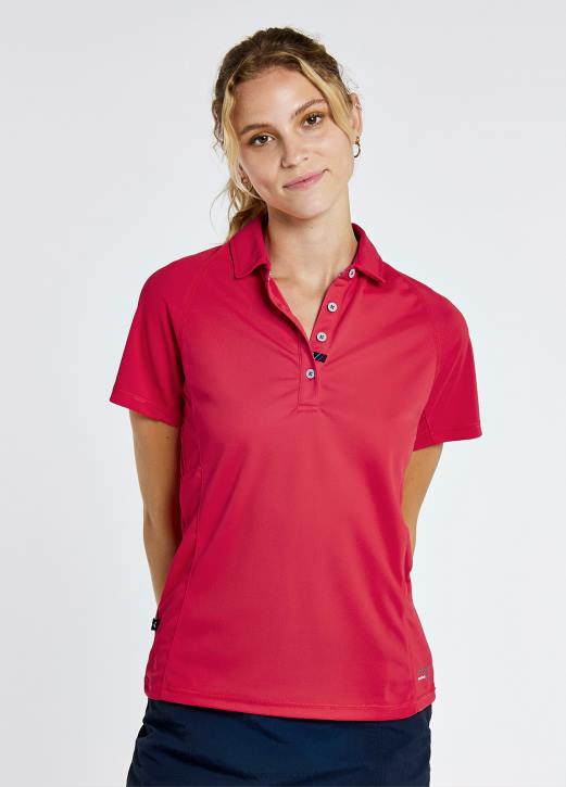 riviera teknisk polo 4VXX162 Kläder röd Dubarry kvinnor