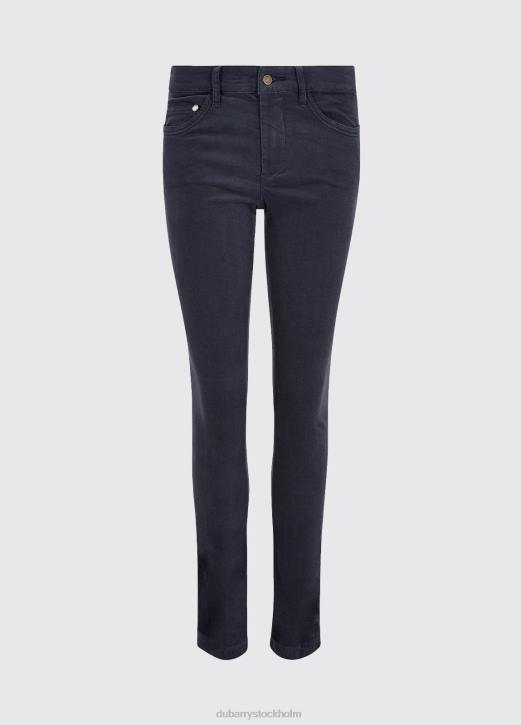 kaprifol pincord jeans 4VXX234 Kläder indigo Dubarry kvinnor