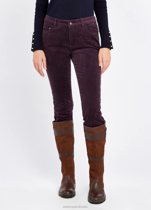 kaprifoljeans 4VXX262 Kläder plommon Dubarry kvinnor