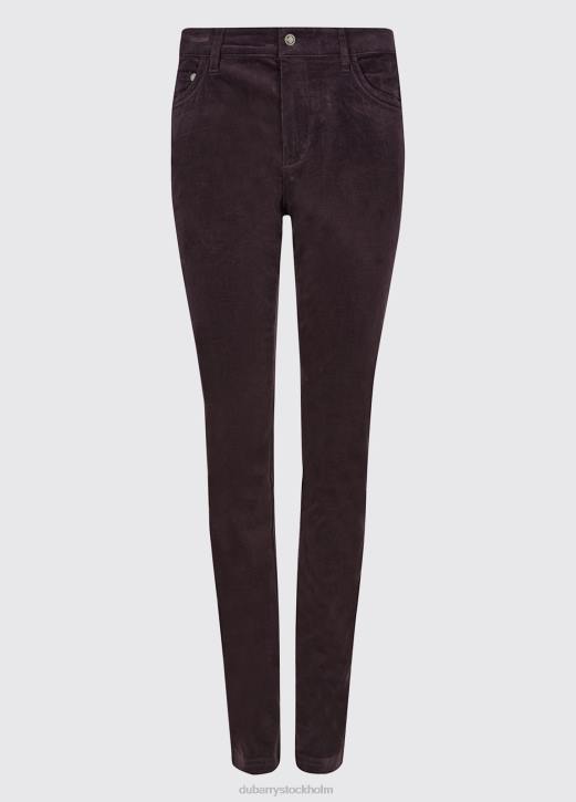 kaprifoljeans 4VXX262 Kläder plommon Dubarry kvinnor