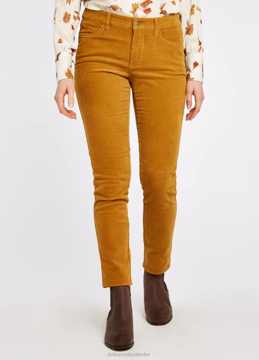 kaprifoljeans 4VXX715 Kläder senap Dubarry kvinnor