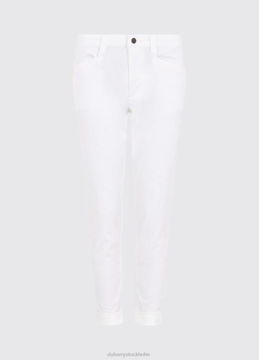 killybegs chinos 4VXX608 Kläder vit Dubarry kvinnor