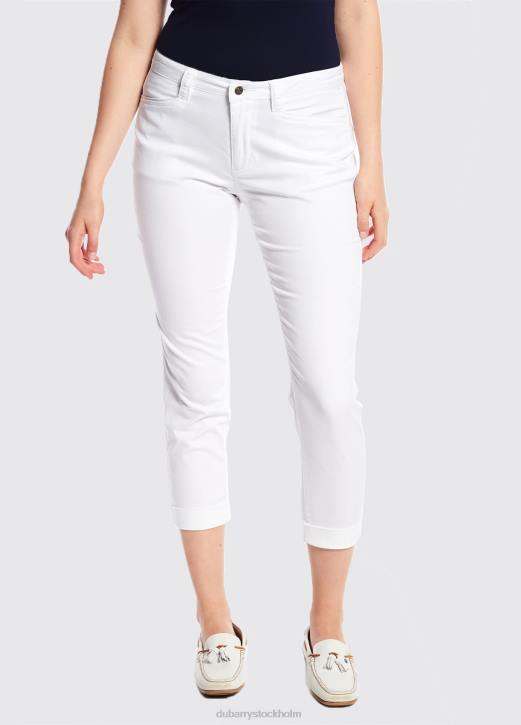 killybegs chinos 4VXX608 Kläder vit Dubarry kvinnor