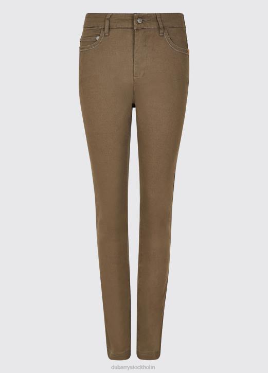 rävsvans jeans 4VXX493 Kläder mocka Dubarry kvinnor