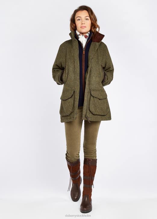 ballynahinch skyttejacka i tweed 4VXX169 Kläder hed Dubarry kvinnor