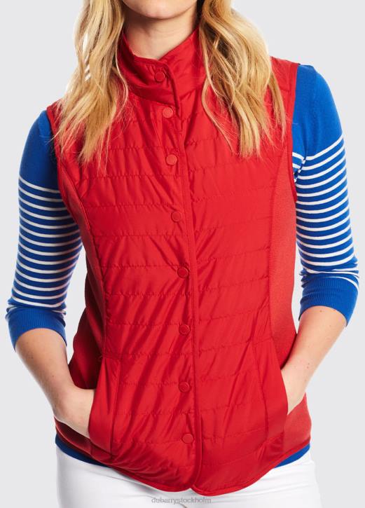 bayview gilet 4VXX786 Kläder vallmo Dubarry kvinnor