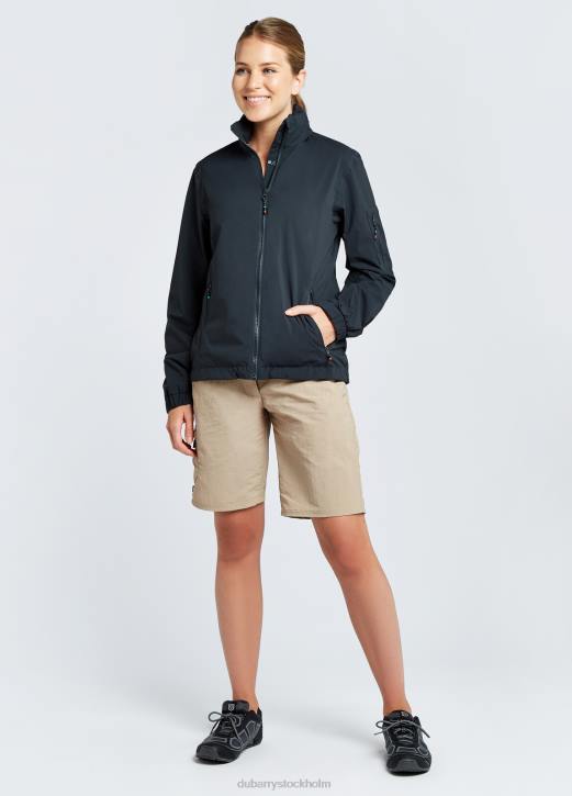 corfu crew jacka 4VXX233 Kläder grafit Dubarry kvinnor