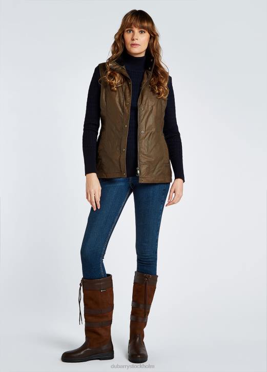 pakenham vax gilet 4VXX220 Kläder ingefära Dubarry kvinnor