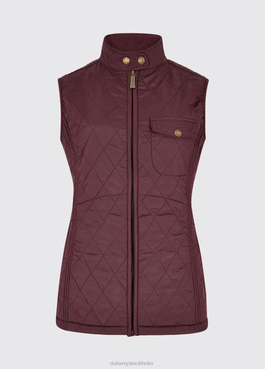 rathdown quiltad gilet 4VXX526 Kläder vinbär Dubarry kvinnor