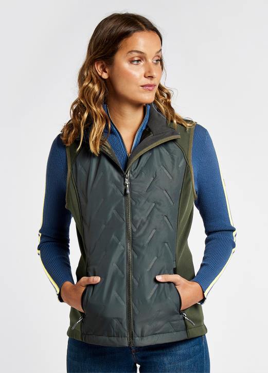 redbarn performance gilet 4VXX135 Kläder pesto Dubarry kvinnor