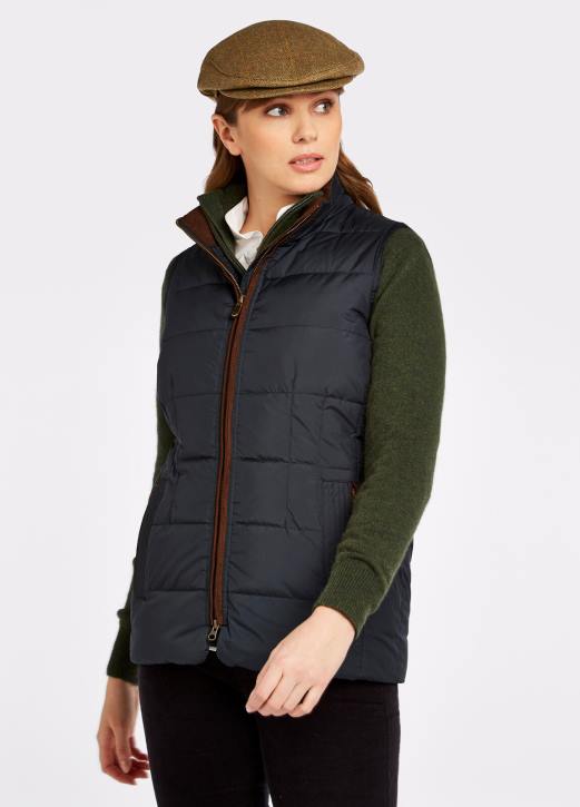 spiddal quiltad gilet 4VXX222 Kläder marin multi Dubarry kvinnor