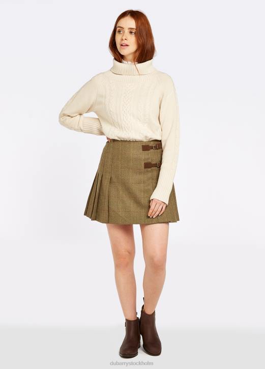 blossom tweed kjol 4VXX216 Kläder alm Dubarry kvinnor