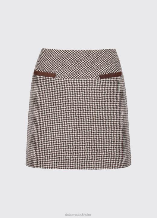 klöver tweed minikjol 4VXX642 Kläder Kafé Dubarry kvinnor