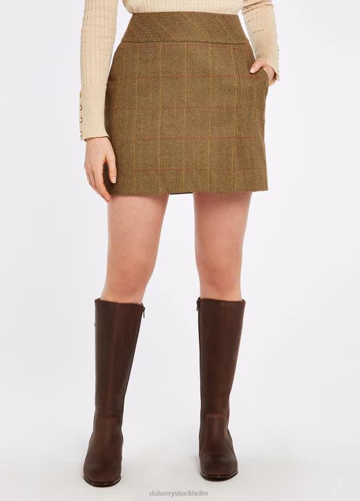 klockblomma tweed kjol 4VXX480 Kläder alm Dubarry kvinnor