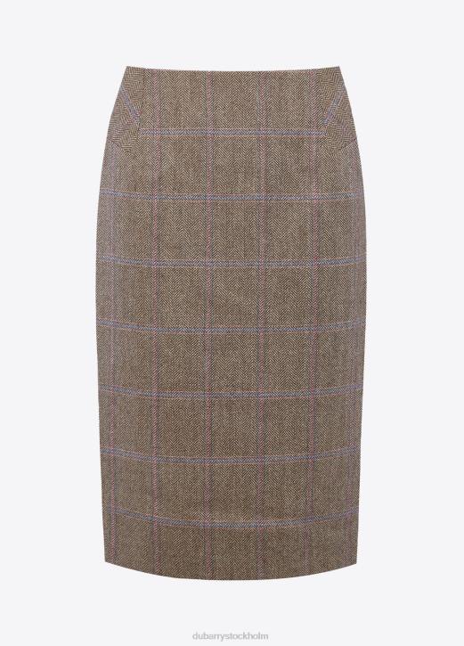 ormbunke tweed kjol 4VXX513 Kläder träros Dubarry kvinnor
