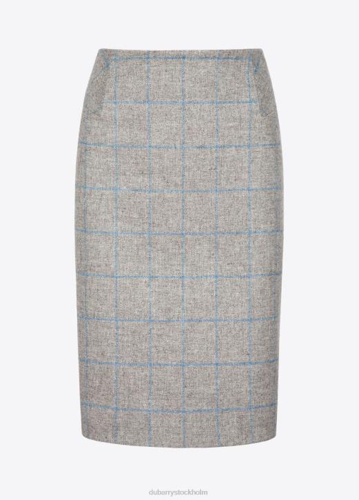 ormbunke tweed kjol 4VXX565 Kläder skiffer Dubarry kvinnor