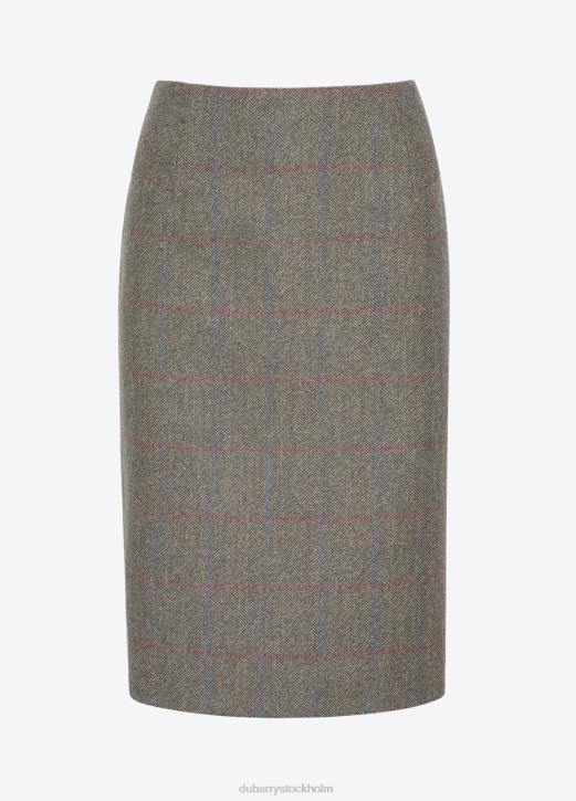 ormbunke tweed kjol 4VXX702 Kläder mossa Dubarry kvinnor
