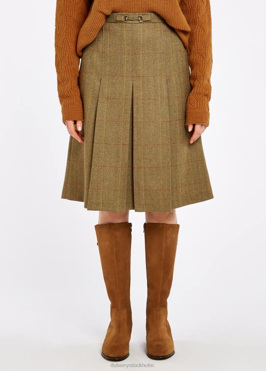 tweed kjol i gran 4VXX552 Kläder alm Dubarry kvinnor