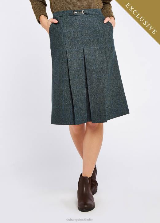 tweed kjol i gran 4VXX658 Kläder dimma Dubarry kvinnor