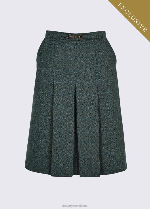 tweed kjol i gran 4VXX658 Kläder dimma Dubarry kvinnor
