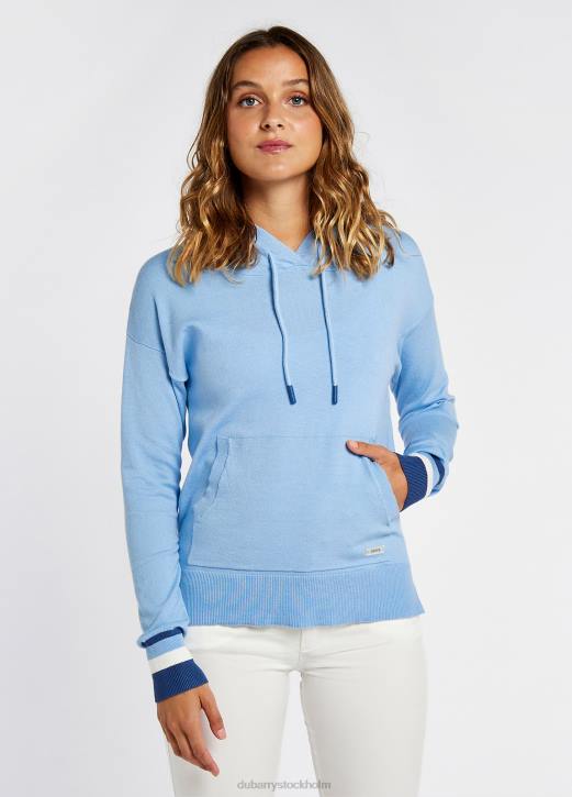 burncourt pullover hoodie 4VXX160 Kläder ljus himmel Dubarry kvinnor
