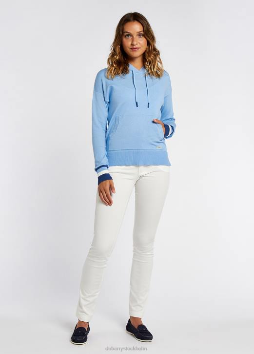 burncourt pullover hoodie 4VXX160 Kläder ljus himmel Dubarry kvinnor
