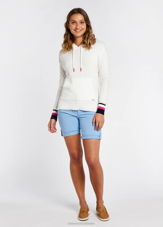 burncourt pullover hoodie 4VXX161 Kläder vit Dubarry kvinnor