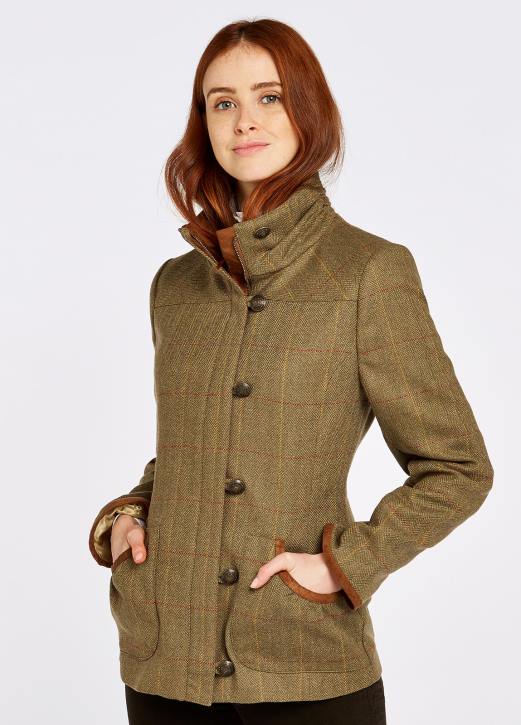 bracken tweed jacka 4VXX187 Kläder alm Dubarry kvinnor