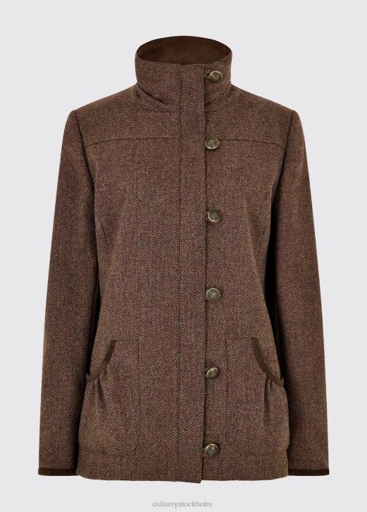 bracken tweed jacka 4VXX613 Kläder ekträ Dubarry kvinnor