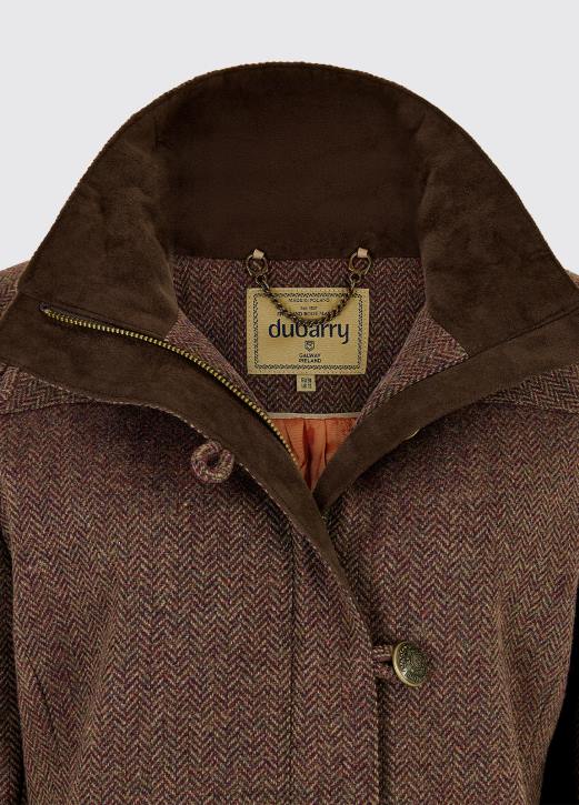 bracken tweed jacka 4VXX613 Kläder ekträ Dubarry kvinnor