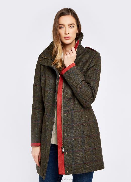 hedgerow tweed kappa 4VXX202 Kläder odört Dubarry kvinnor