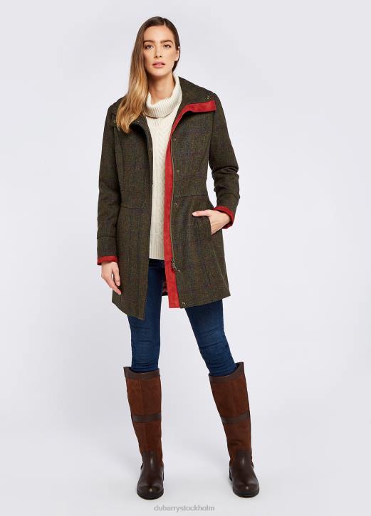 hedgerow tweed kappa 4VXX202 Kläder odört Dubarry kvinnor