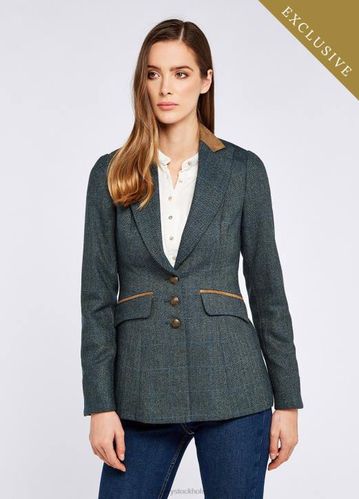 ljungjacka i tweed 4VXX239 Kläder dimma Dubarry kvinnor