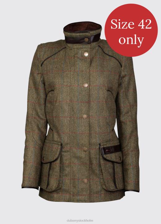 marlfield jacka i tweed 4VXX683 Kläder mossa Dubarry kvinnor