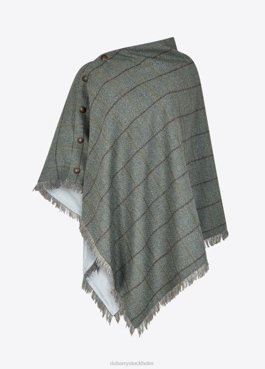 poncho i tweed av hasselträ 4VXX283 Kläder ängssyra Dubarry kvinnor