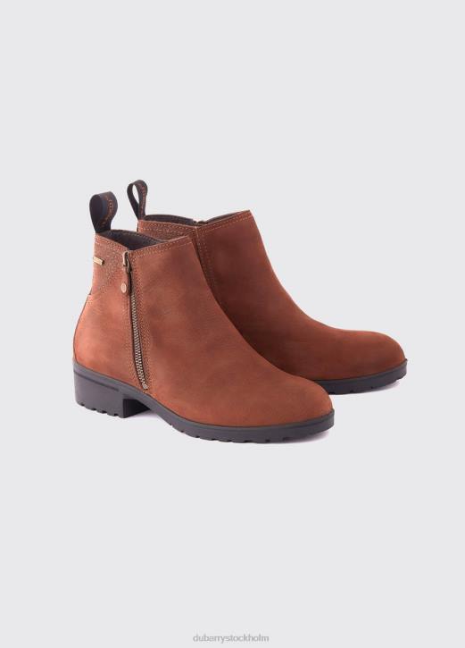 carlow läder stövel 4VXX502 Skodon valnöt Dubarry kvinnor