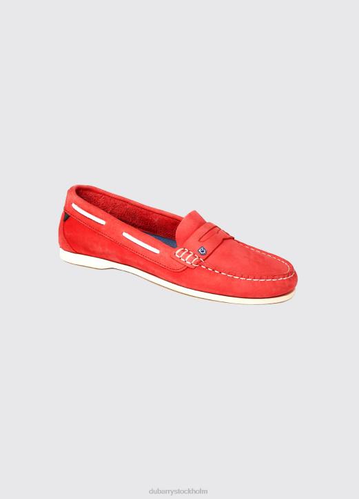 belize däck sko 4VXX842 Skodon röd Dubarry kvinnor