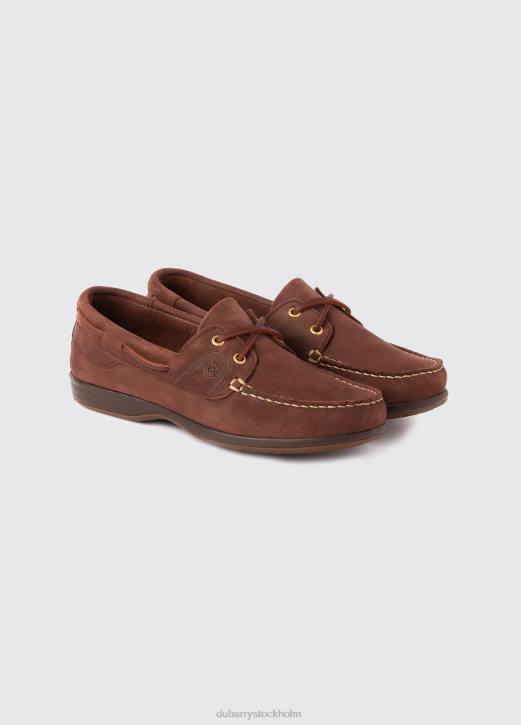 elba x lt mockasin 4VXX56 Skodon Kafé Dubarry kvinnor