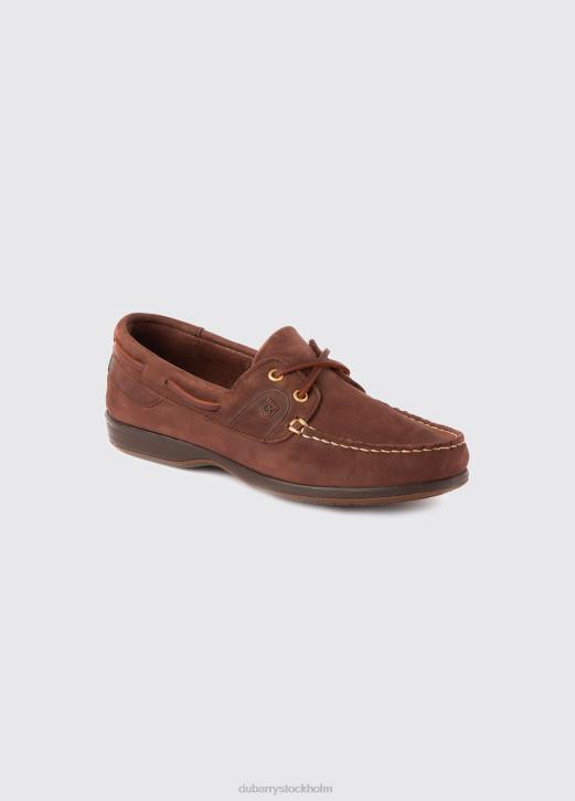 elba x lt mockasin 4VXX56 Skodon Kafé Dubarry kvinnor