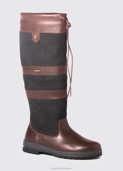 galway countrystövel 4VXX65 Skodon svart brun Dubarry kvinnor