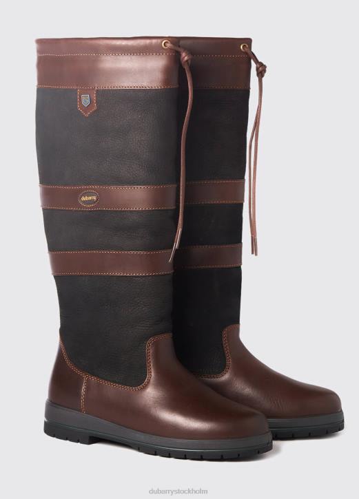 galway extrafit countrystövel 4VXX5 Skodon svart brun Dubarry kvinnor