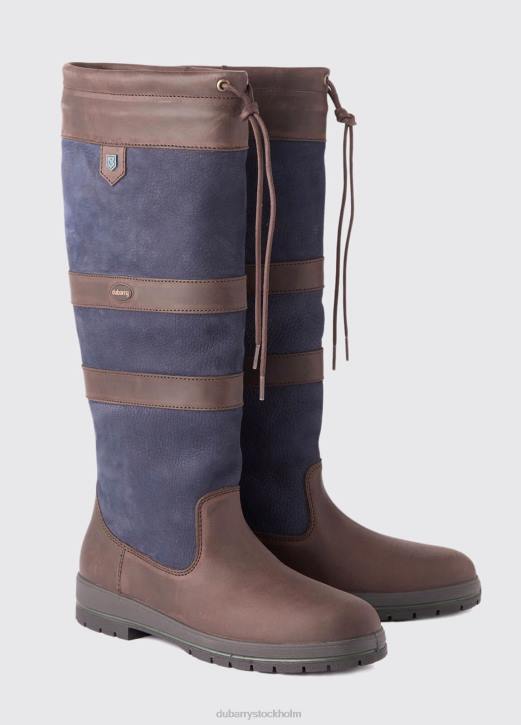 galway slimfit countrystövel 4VXX99 Skodon marin/brun Dubarry kvinnor