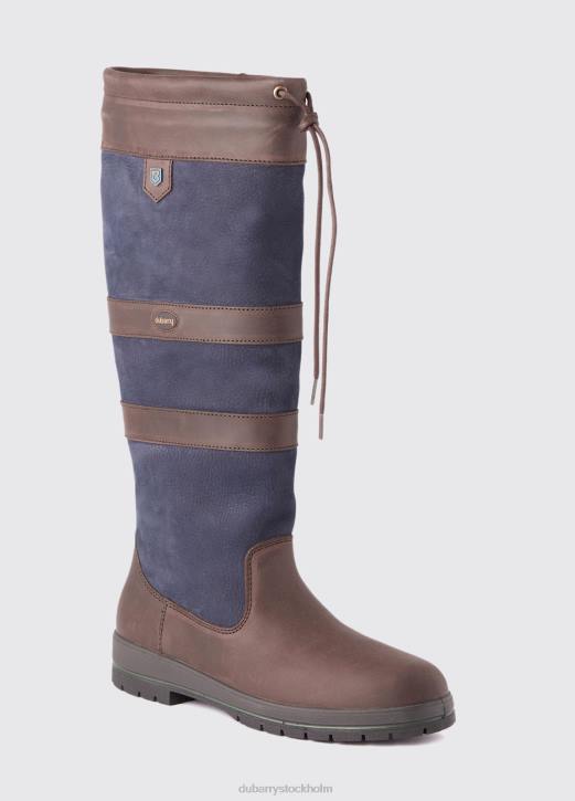 galway slimfit countrystövel 4VXX99 Skodon marin/brun Dubarry kvinnor