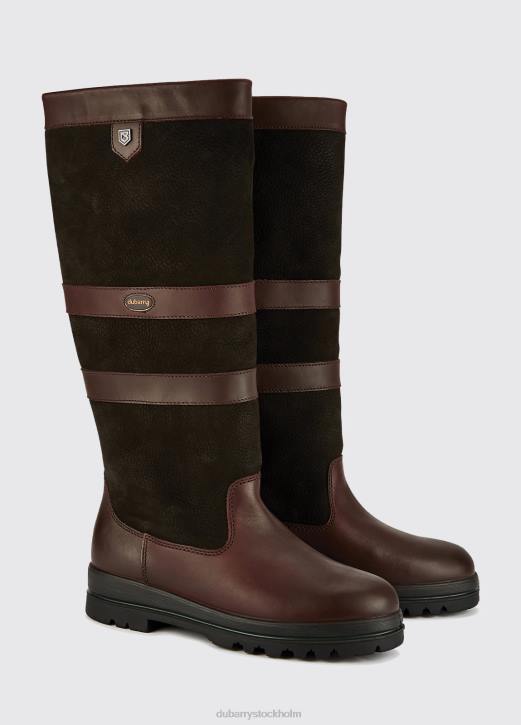kilternan countrystövel 4VXX105 Skodon svart brun Dubarry kvinnor