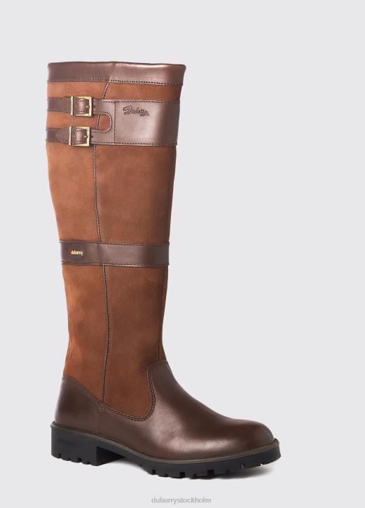 longford countrystövel 4VXX10 Skodon valnöt Dubarry kvinnor