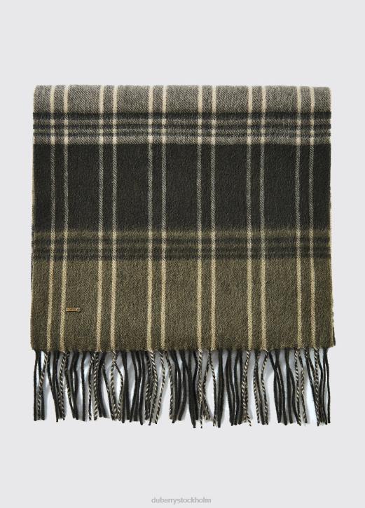 gleneagle ullscarf 4VXX459 Tillbehör oliv Dubarry kvinnor