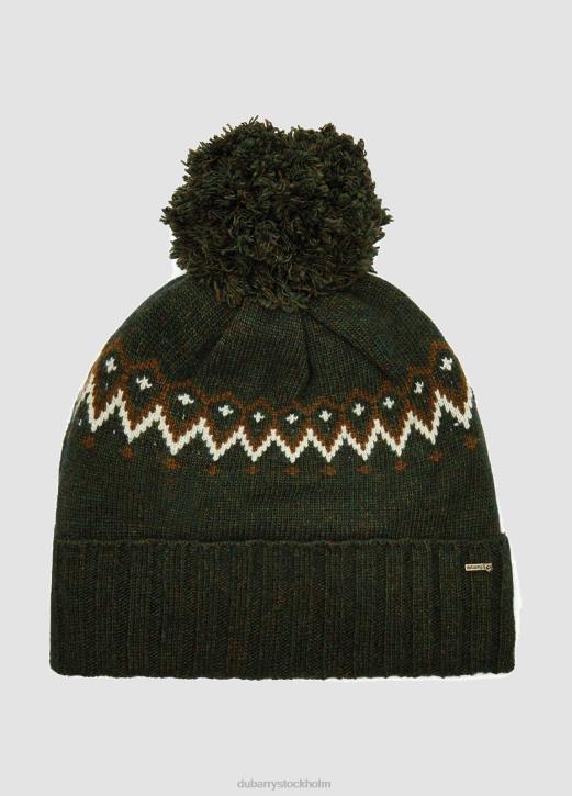 connolly fair isle hatt 4VXX364 Tillbehör oliv Dubarry kvinnor